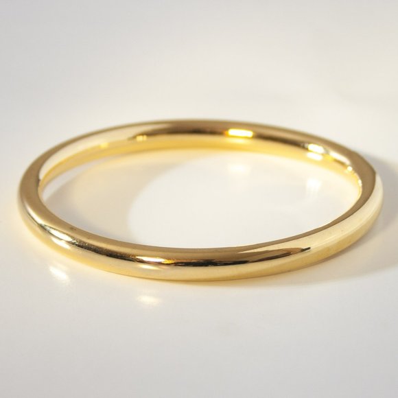 Jewelry Vintage Gold Color Bangle Shiny Round Circle Bracelet Poshmark